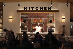 Open Style Kitchen with Brick Oven at Ad Lib Craft Kitchen & Bar in Harrisburg, PA