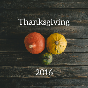 Thanksgiving 2016 at Ad LIb
